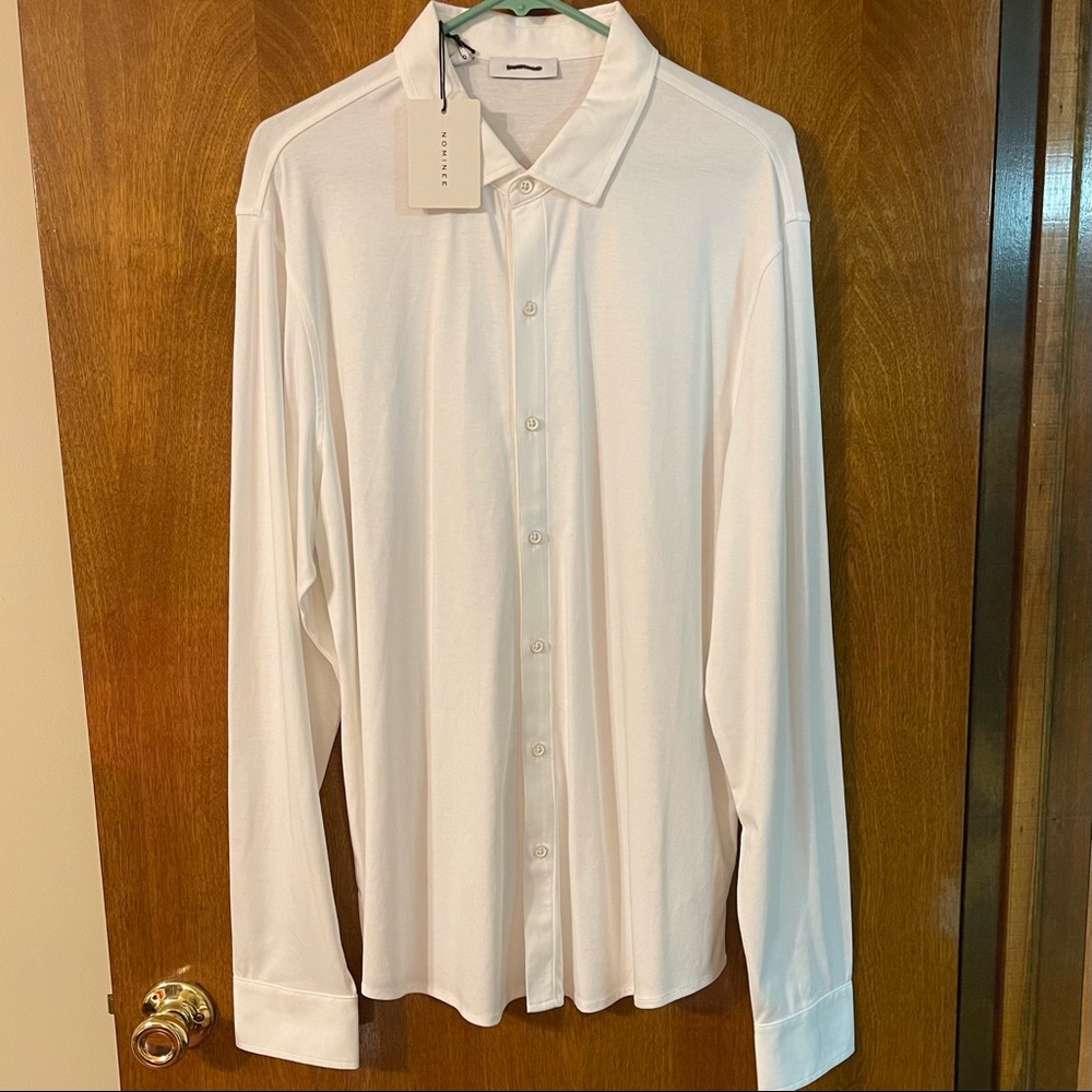 NOMINEE Cotton Button Down Polo